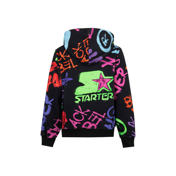 Felpa hoodie all over