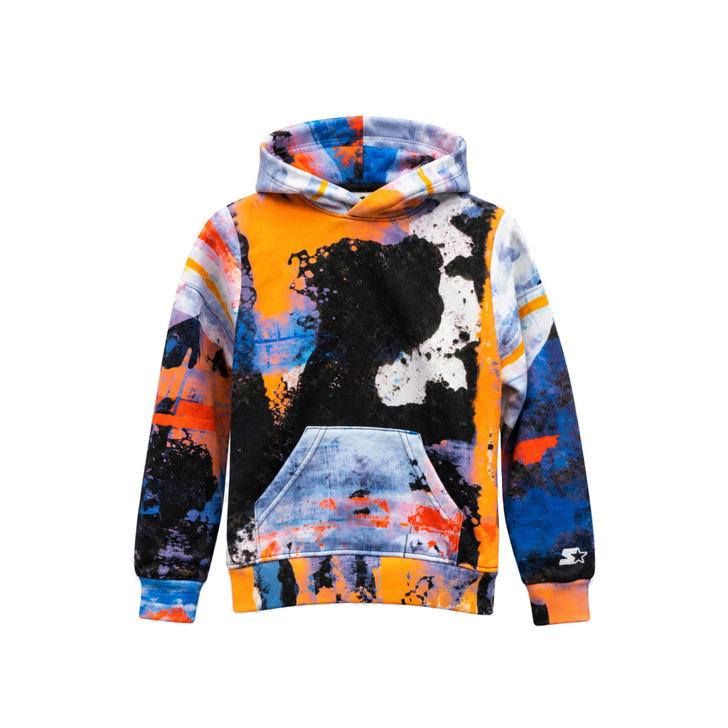 Felpa Hoodie Bambino Winter Edition – All Over Vernice Explosion