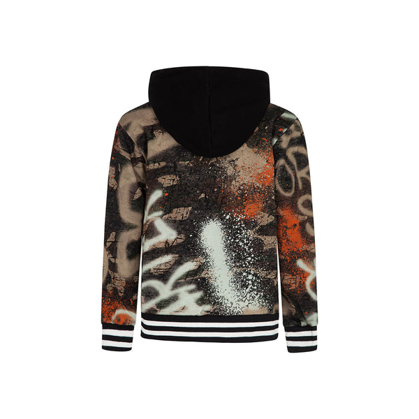 Varsity jacket camou all over