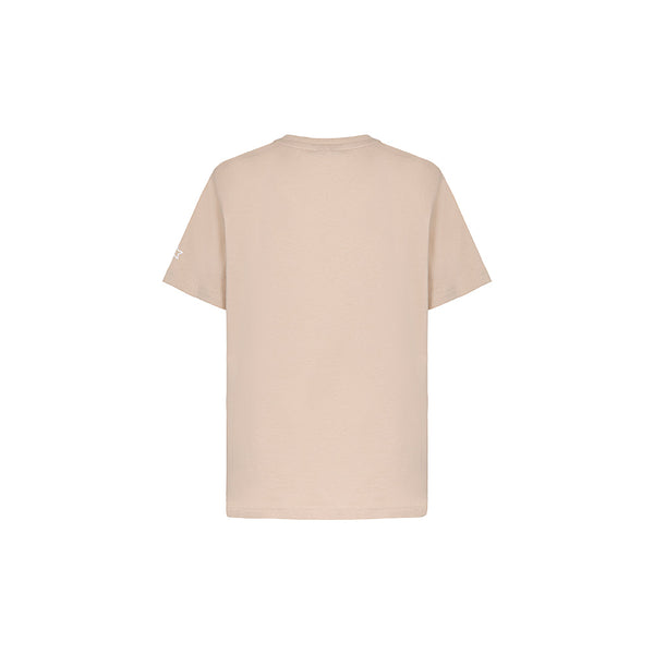 T-shirt con stampa Iconic BEIGE