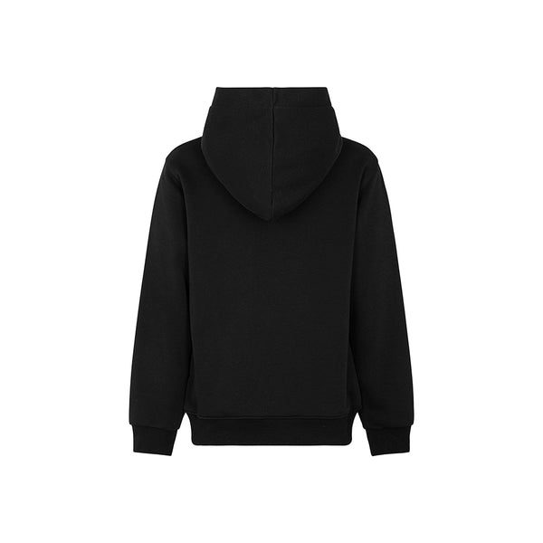Felpa con cappuccio Iconic NERO