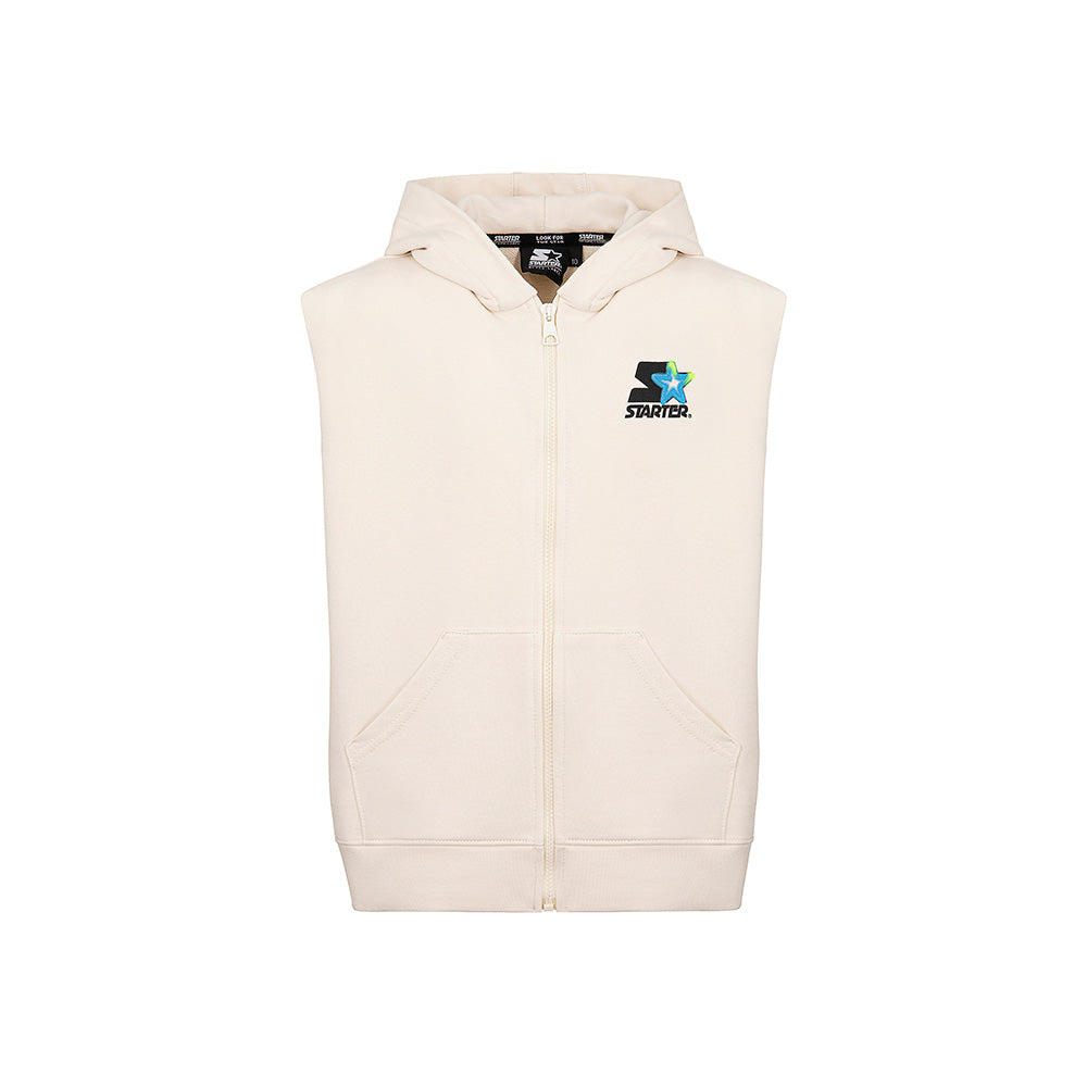 Felpa smanicata Iconic da bambino CREMA