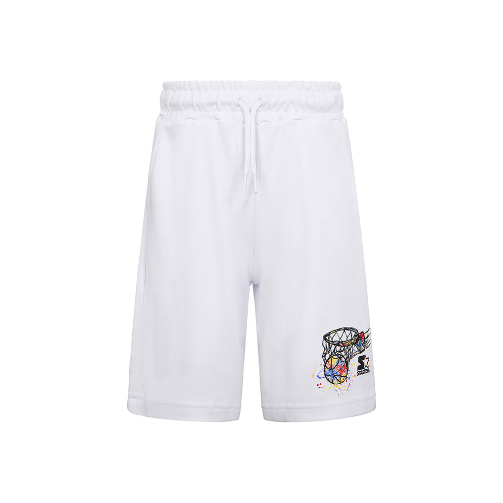 Bermuda da bambino Basket BIANCO
