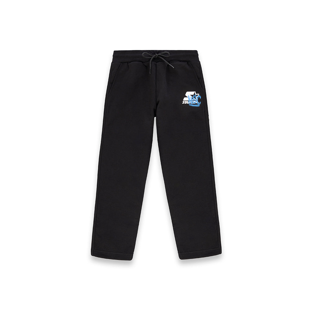 Pantalone dritto Iconic logo NERO