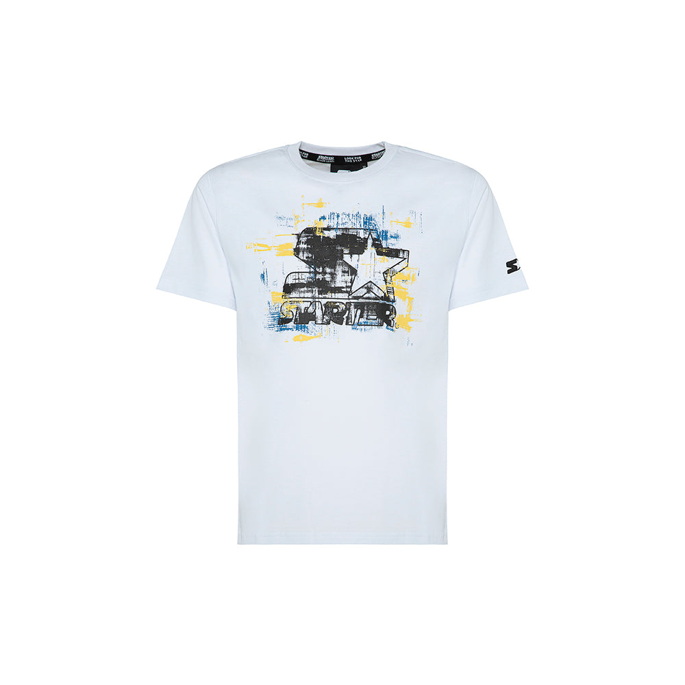 T-shirt texurizzata BIANCO