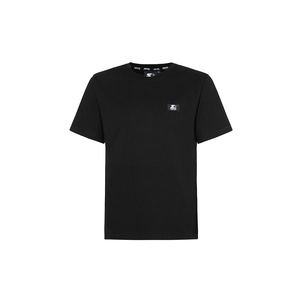 T-shirt basic etichetta NERO