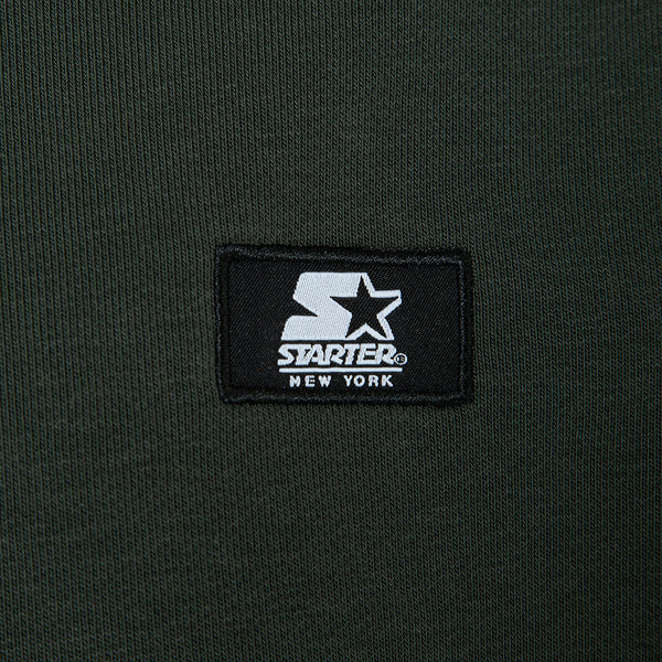 Felpa full zip etichetta VERDE MILITARE