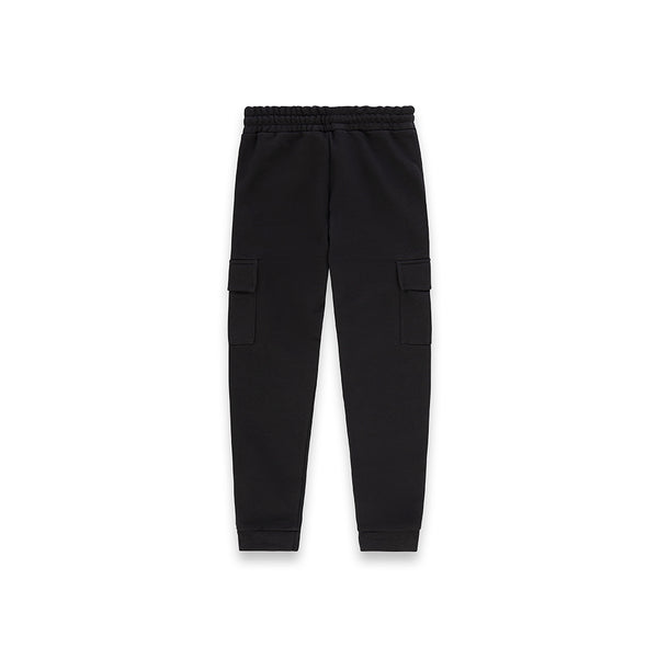 Jogger Cargo con Stampa Iconic NERO