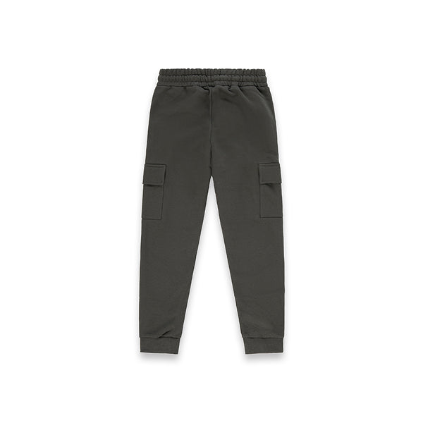 Pantaloni da bambino con tasconi VERDE MILITARE