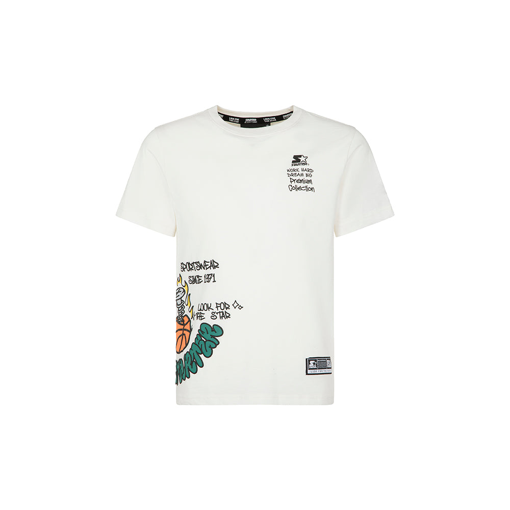 T-shirt nailed ball tridimensionale PANNA