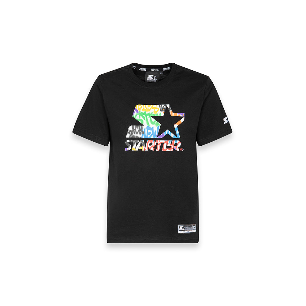 T-shirt bambino Urban Graffiti NERO