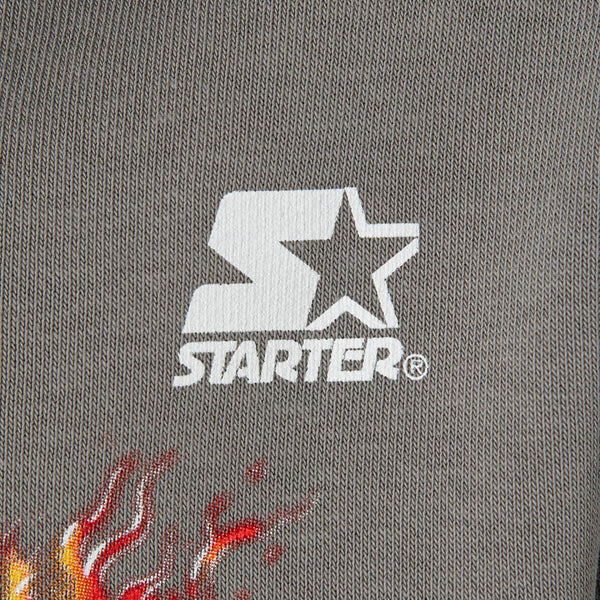 Felpa full zip con cappuccio e maxi stampa graffiti basketball FERRO