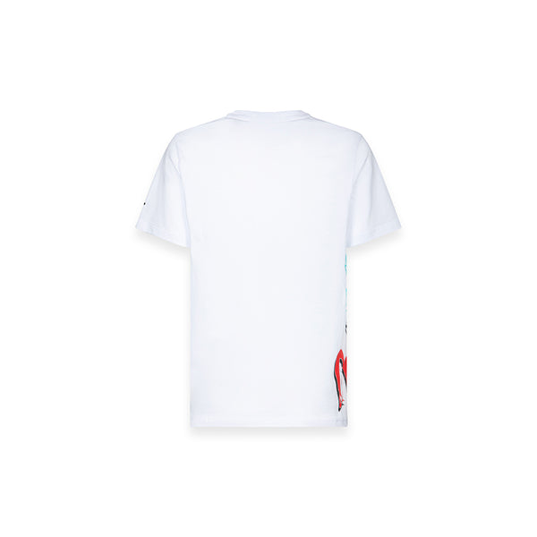 T-shirt da bambino urban graffiti con stampa laterale