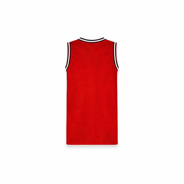 Canotta in rete iconic da bambino Basket Style ROSSO