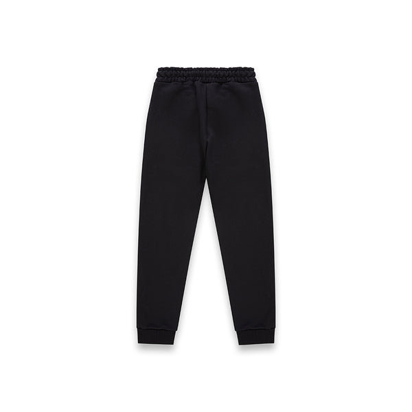 Jogger da bambino urban comfort in cotone estivo NERO