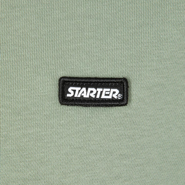 Felpa smanicata bambino urban comfort con cappuccio VERDE POLVERE