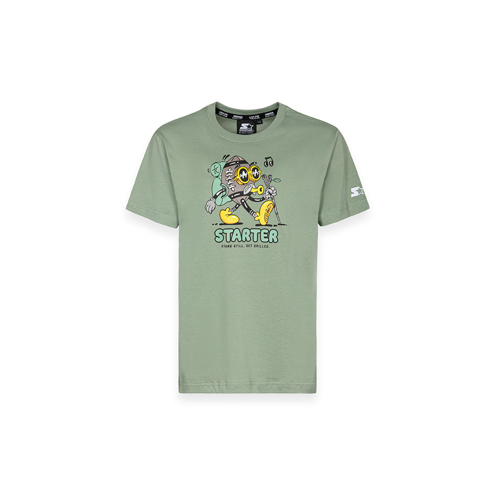 T-shirt Urban Mascot Graphic VERDE POLVERE