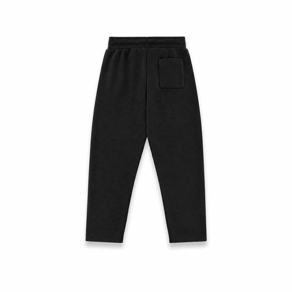 Script Jogger - Pantaloni Baggy Fit in Felpa Invernale da Ragazzo NERO