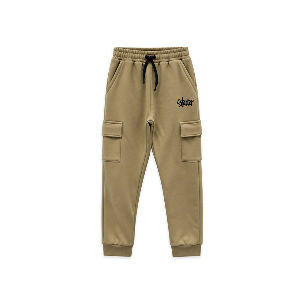 Jogger con polsini VISONE