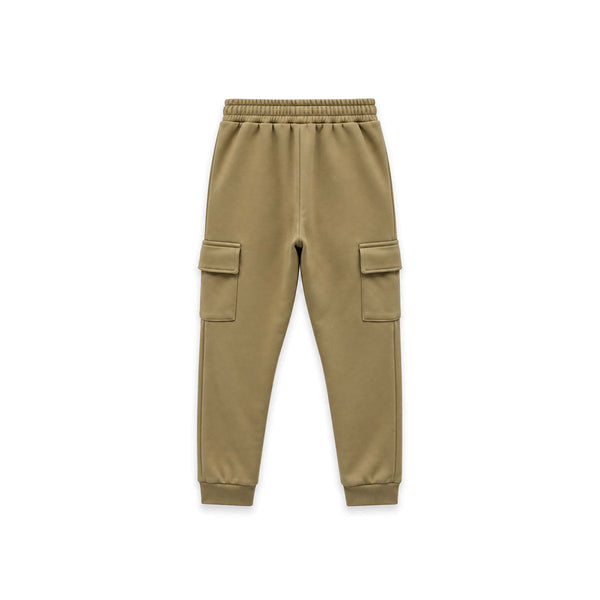 Jogger con polsini VISONE