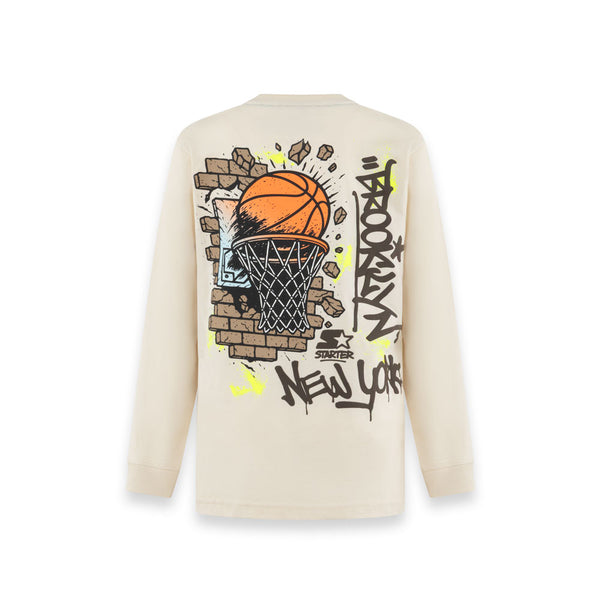 T-shirt Brooklyn Hoops CREMA