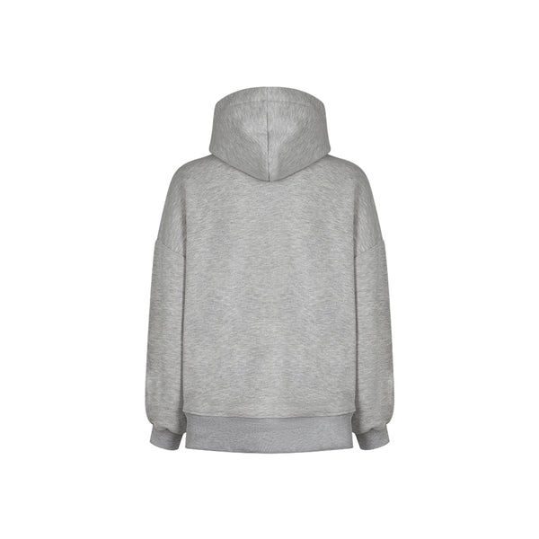 Felpa cappuccio GRIGIO