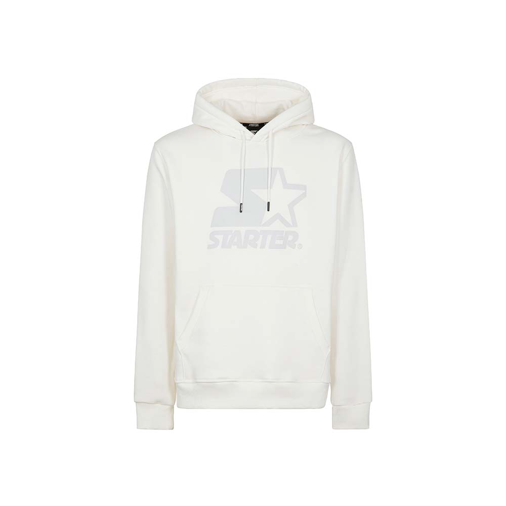 Felpa con cappuccio Iconic PANNA