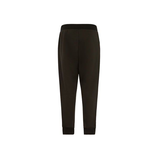 Pantaloni da uomo jogger Iconic VERDE MILITARE/CREMA