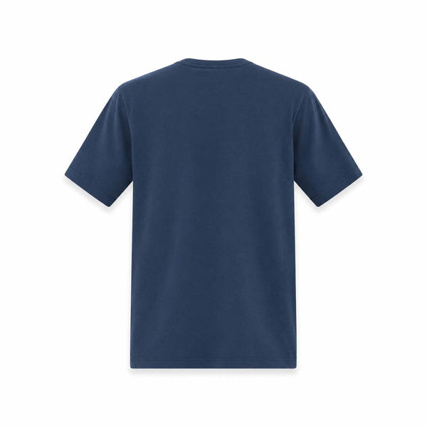 T-shirt Iconic ricamata BLU NAVY