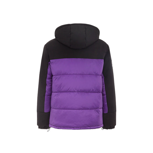 Giubbotto bicolore Iconic NERO/VIOLA