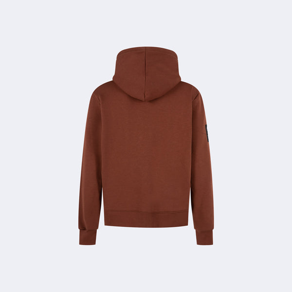 Felpa con zip NY MOCHA