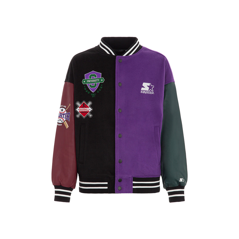 Varsity jacket in panno