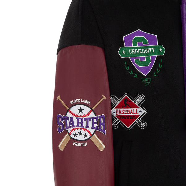 Varsity jacket in panno
