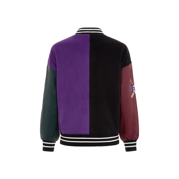 Varsity jacket in panno