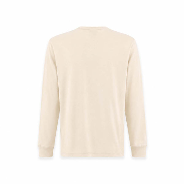 T-shirt a maniche lunghe Iconic Starter CREMA/TERRA