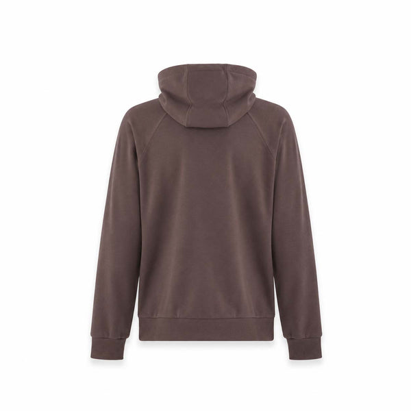 Felpa hoodie da uomo basic ricamata TERRA
