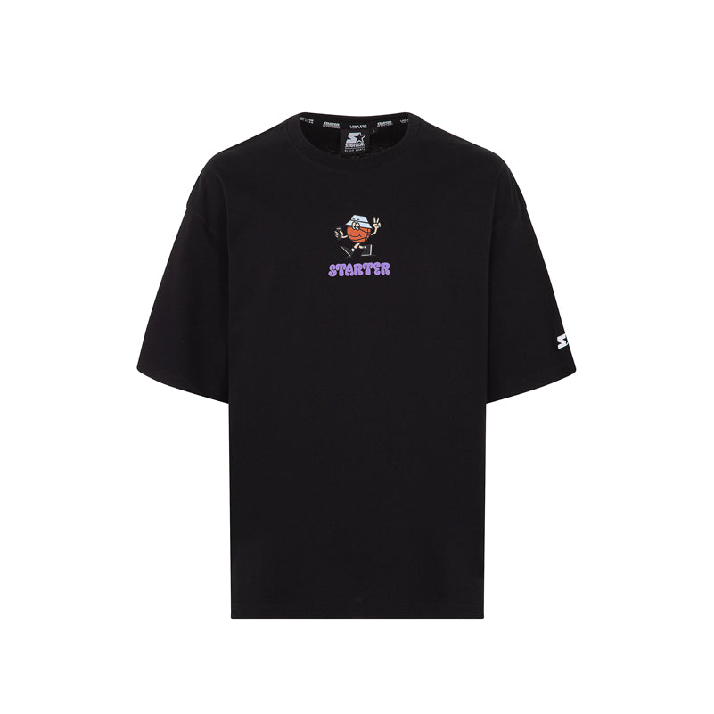 T-shirt mascotte nero