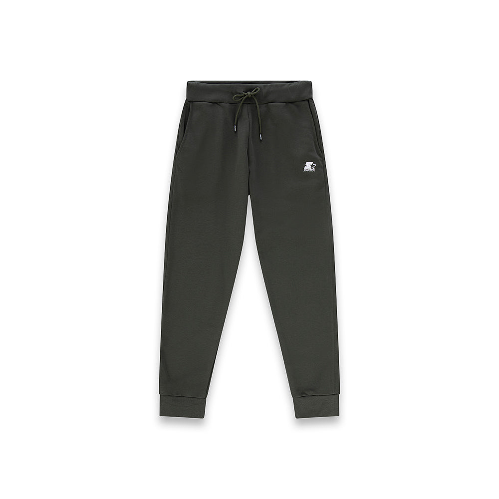 Pantaloni da uomo Iconic con ricamo VERDE MILITARE