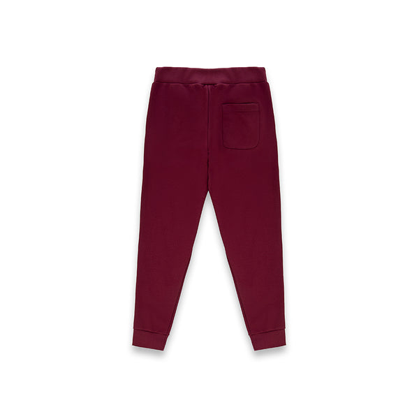 Pantaloni da uomo Iconic con ricamo BORDEAUX