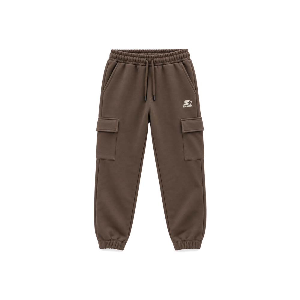 Pantalone Cargo da Uomo in Felpa Diagonal Invernale TERRA