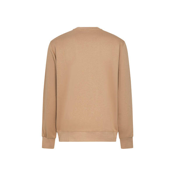 Felpa crew neck Iconic Sabbia