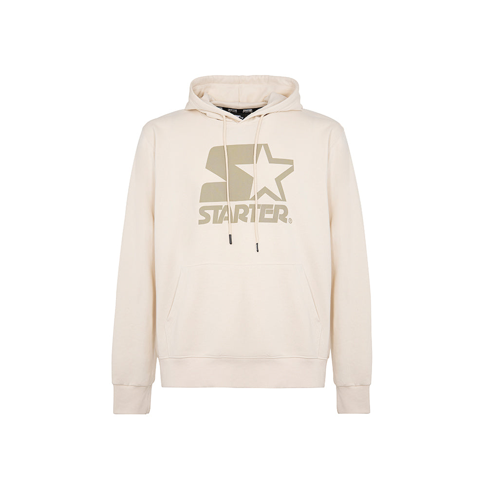Felpa con cappuccio Iconic CREMA