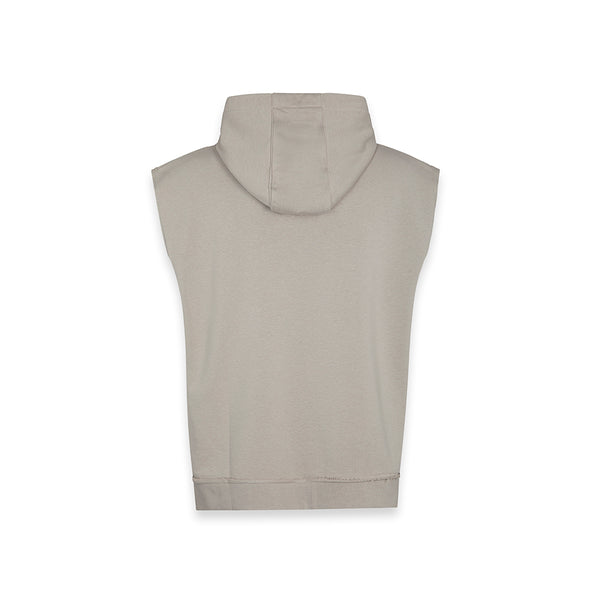Gilet con cappuccio Iconic Starter TAUPE