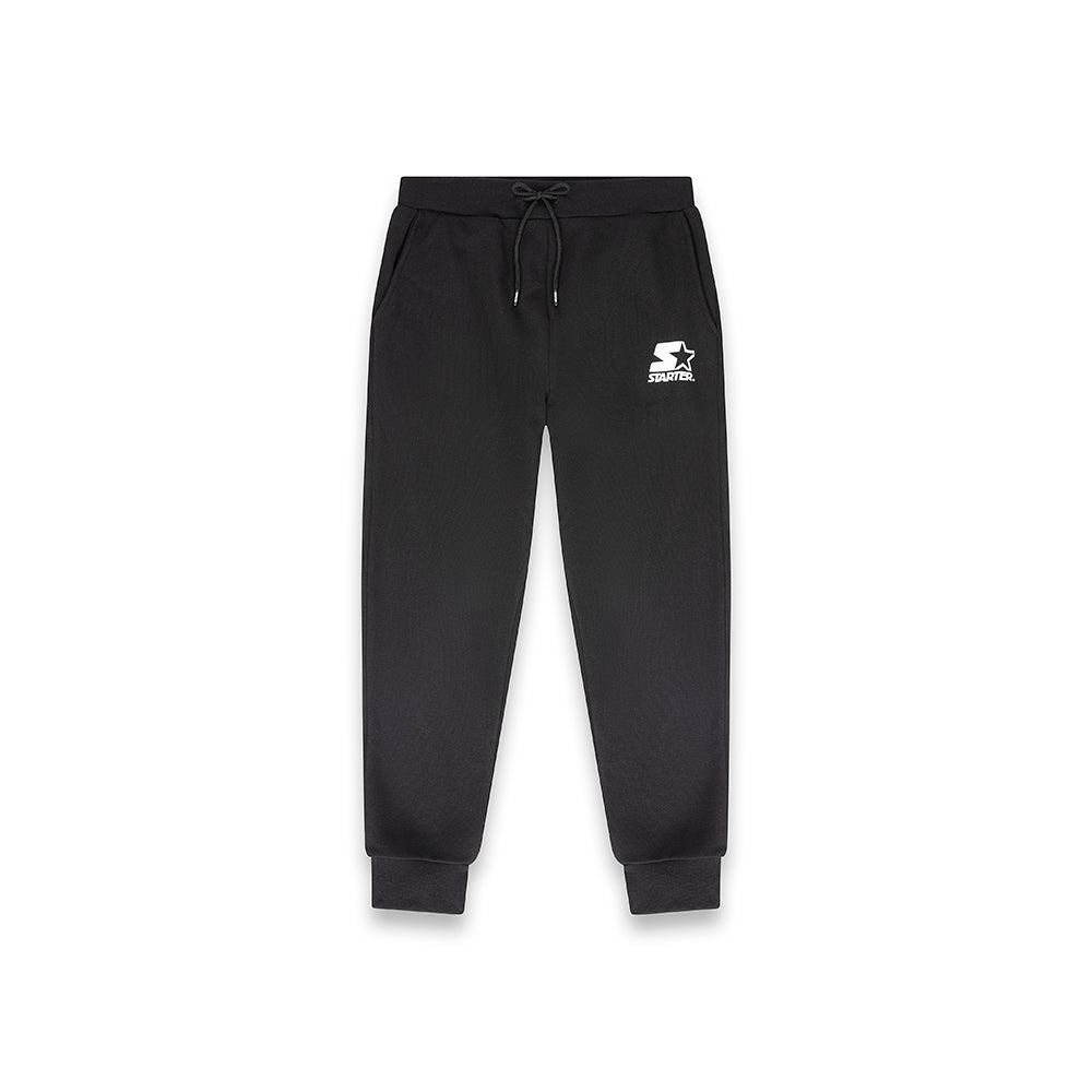 Pantaloni da uomo jogger Iconic Starter NERO-BIANCO
