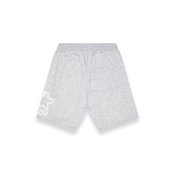 Bermuda iconic taglio vivo GRIGIO MELANGE