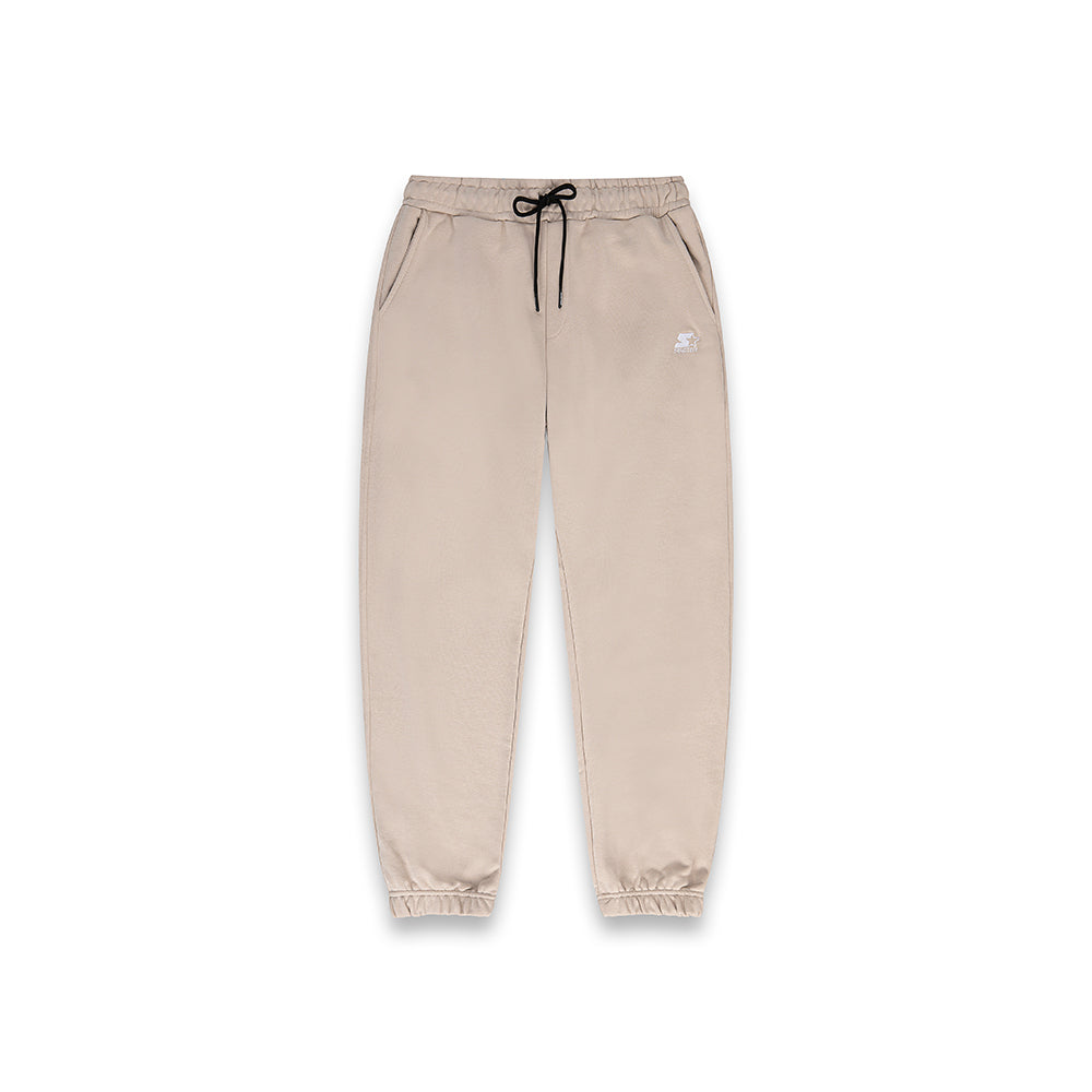 Pantaloni da uomo jogger Iconic ricamato BEIGE