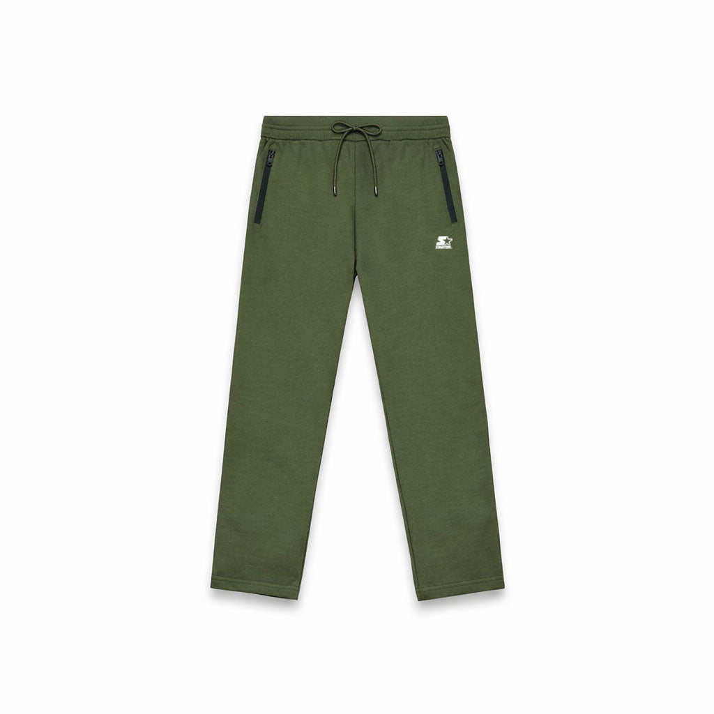 Double zip pants VERDE MILITARE