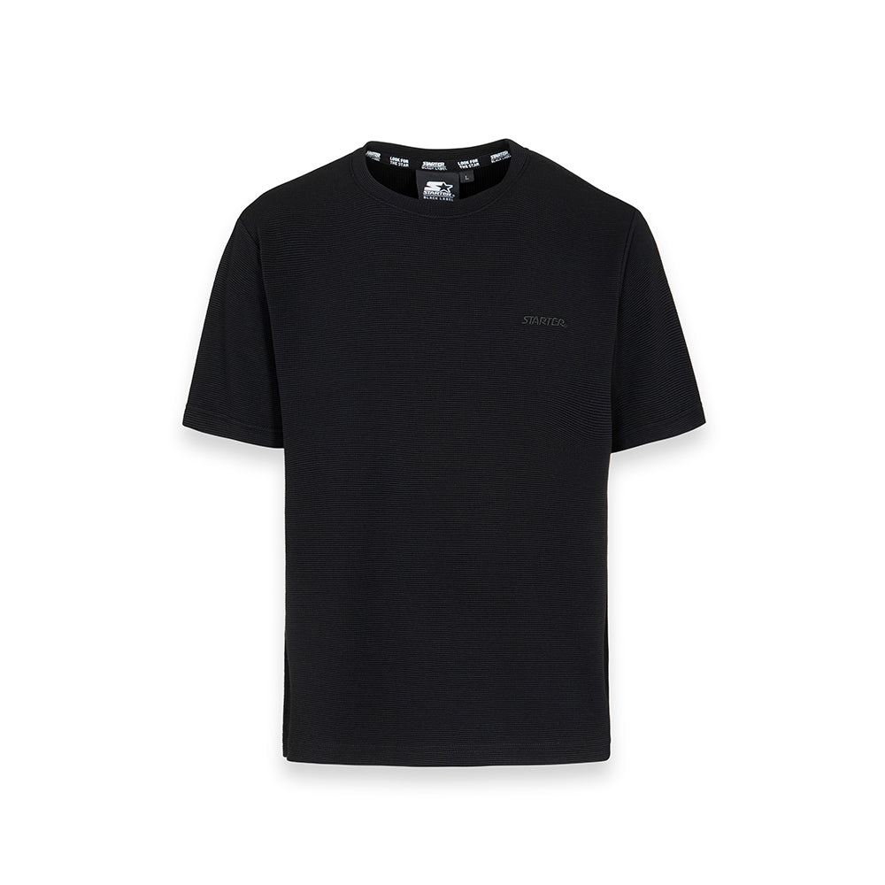 T-shirt Iconic double dyed NERO