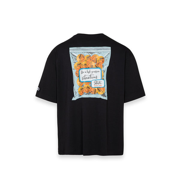 T-shirt Relaxed fit High Pressure Situations NERO