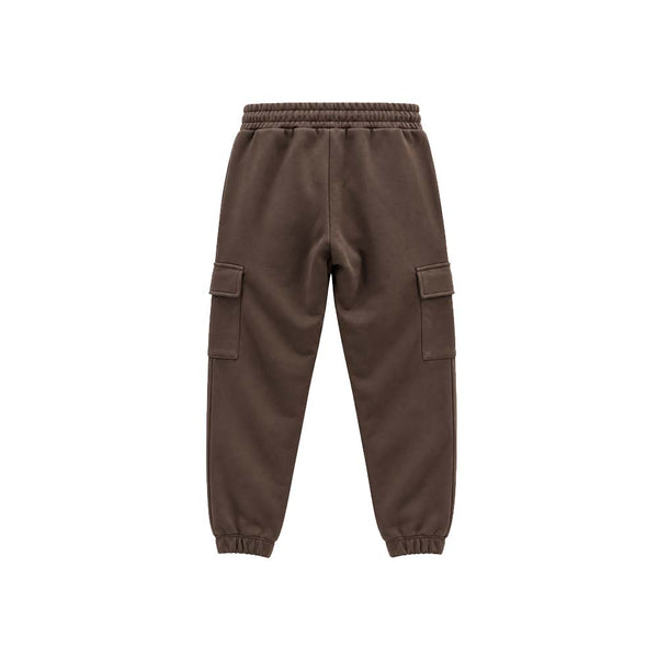 Pantalone Cargo da Uomo in Felpa Diagonal Invernale TERRA